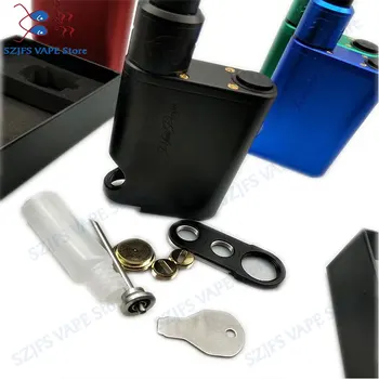 JAUNĀKĀS 528 Pasūtījuma stulbenis Driptech-DS 528 BF box kit 2*18650 baterijas paralēli Alumīnija 2*10 ml Iztvaikotāju Mod e-cigarešu KOMPLEKTU