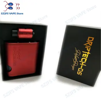 JAUNĀKĀS 528 Pasūtījuma stulbenis Driptech-DS 528 BF box kit 2*18650 baterijas paralēli Alumīnija 2*10 ml Iztvaikotāju Mod e-cigarešu KOMPLEKTU