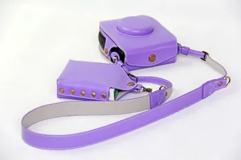 Jaunākās Pu Ādas Fotokameras soma Segtu Plecu Soma, Par Fujifilm Instax SQ10 Fuji SQ10 7 krāsu