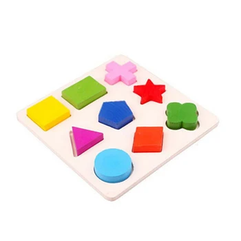 Jaunās Montessori Izglītības Koka rotaļlietas 3D Puzzle Koka Sadalīt Valdes Matemātikas Atjautības Smadzeņu, Apmācība, Agrīnā Intelektuālā