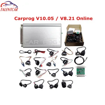 Jaunās Versijas CARPROG 9.31 CARPROG V9.31 Pilnīgu 21 Adapteri Profesionālā Auto Prog ECU Programmētājs Auto Remonts drošības Spilvens Reset Rīki