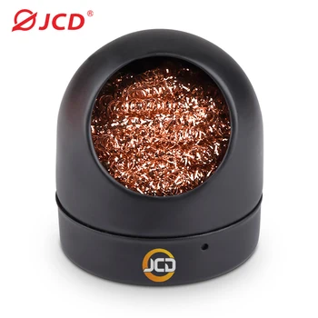 JCD Metināšanai Lodalva sprauslu tīrīšanas mesh filtrs lodāmurs padoms Tīrīšanas Bumbu tīrāku vara stiepļu bumba clean ball izdedži kaste