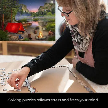 Jigsaws 1000 Puzzle Gabals Tuksneša Ceļojuma ainavu modelis Puzzle Spēle Pieaugušajiem bērniem bērniem izglītības Interesants rotaļlieta noteikti Jauni