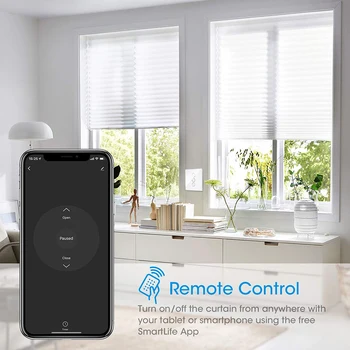 Jinvoo Smart WiFi Aizkaru Slēdzis Rullo žalūziju elektromotoru Google Home Alexa Atbalss Balss vadību DIY Smart Home