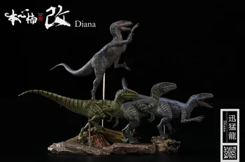 Jo Stokc Nanmu 1:35 Velociraptor Komanda Raptor Dinozauru Boldvins Ceasar Diana Edgars Cilvēka Skaitlis, Ierobežots Daudzums Ar Mazumtirdzniecības Kastē