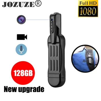 JOZUZE Mini Kameras T189 Pildspalvu Full HD 1080P Slepeno Kameru Valkājamas Ķermeņa Pen Fotokameras Digitālā Mini DVR Mazo DV Videokamera Atbalsta