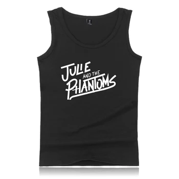 Julie un Phantoms Drēbes, topiņi Sieviešu/Vīriešu Vasaras Piedurknēm, Vestes Harajuku Gadījuma Streetwear Saulrieta Līkne Unisex Veste