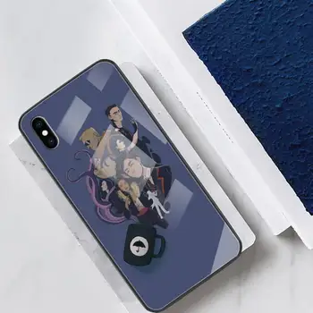 Jumta Akadēmijas Stikla Telefonu Gadījumā Fundas Coque IPhone 11 Pro Max Gadījumos XR XS 7 8 Plus Segtu Piederumi Carcasa