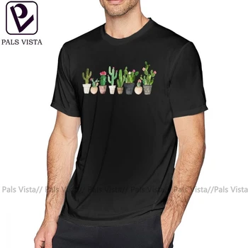 Kaktuss T Krekls Kaktuss T-Krekls Kokvilnas Vasaras Tee Kreklu 4xl Īsām Piedurknēm Vīriešu Drukāt Gudrs Tshirt