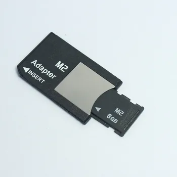 Karsts!!! M2 atmiņas karte 8 GB, 4 GB un 2 gb 1 GB 512 MB 256 MB 128 MB 64MB Atmiņas karte memory Stick Micro Ar Adapteri, MS PRO DUO