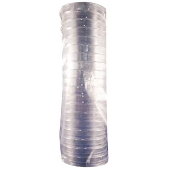 KARSTĀ-20 Pack Sterili Plastmasas petrī trauciņi, Dia 100mm x 15 mm Dziļumā, ar Vāku