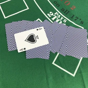 Karstā Jauns Komplekti 1/Daudz 2 Krāsa Sarkans Un Zils, Baccarat Texas Hold ' em PVC Pokera Spēle, Ūdensnecaurlaidīga Plastmasas Playing Poker Kartes Yernea