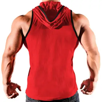 Karstā Vīriešu Apģērbu Tvertnes Augšpusē Pelēkā Vārna Stringer Kultūrisms Kapuci Muskuļu Krekls 2019 Karstā Pārdošanas Jaunas