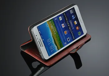 Kartes turētāja vāku case for Samsung Galaxy Mega 2 G7508q G750a/f Pu ādas telefonu gadījumā ultra plānais maciņš flip cover