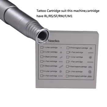 Kasetnes Adatu 20piece 1RL0.25mm Kasetnes Adatu Vienreizējās lietošanas Jāsterilizē Tetovējums Pastāvīgu Aplauzums Adatas Padomi, Uzacu, lūpu