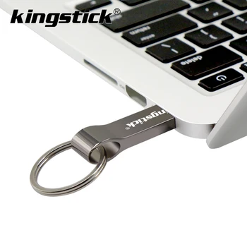 Kingstick USB Flash Drive Pendrive 4GB 8GB 16GB 32GB 64GB, 128GB Pen Drive Flash USB Stick ar Atslēgu Gredzens Memory Stick par dāvanu