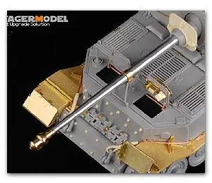 KNL HOBIJS Voyager Modelis VBS0128 Ferdinands / ilustrēts iznīcinātājs ar metāla mucās un artilērijas