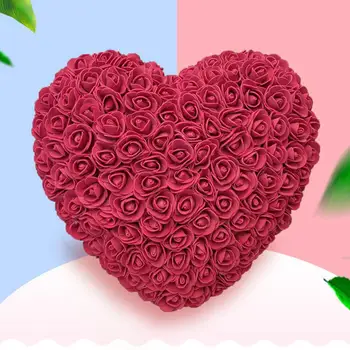 Konservēti Sirds Formas Rožu Ziedi 30cm Mākslīgie Ziedi Mātes Dienā Kāzu Iesaistīšanās Ziedu Valentīna diena Puse Dāvana
