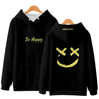 Kpop hoody Smiley sejas hoodies Velna smaids sejā 3d Melns Balts bērniem pelēkā vārna sporta Krekli Vīriešu un Sieviešu hip hop Bboy modes krekls
