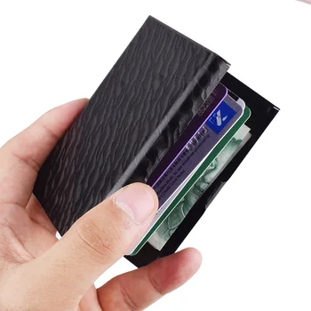 Kredītkartes Turētājs Alumīnija ID kredītkaršu Maku RFID Pretbloķēšanas Slim Metāla Grūti Lieta par Vīriešiem un Sievietēm