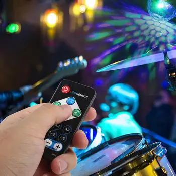 Krāsains DJ Disco Bumba Lumiere Gaismas 3W Skaņas Aktivizēta Lāzera Projektoru RGB Skatuves Apgaismojuma Lampu efekts Mūzikas Ziemassvētku KTV Puse