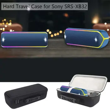 Kvadrātveida Triecienizturīgs Cietais Aizsardzības EVA Gadījumā Kārba Sony SRS-XB32 Extra Bass Portatīvā Bluetooth Skaļrunis