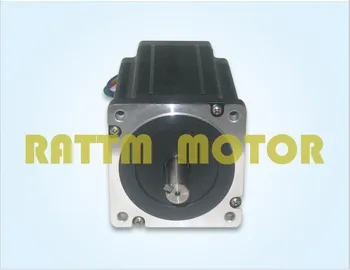 Kvalitātes NEMA34 stepper motor 1600Oz-in 12N.m Vienu vārpstu CNC soļu motors/5A Lielu CNC Rouer Frēzēšanas Gravēšanas Mašīnas