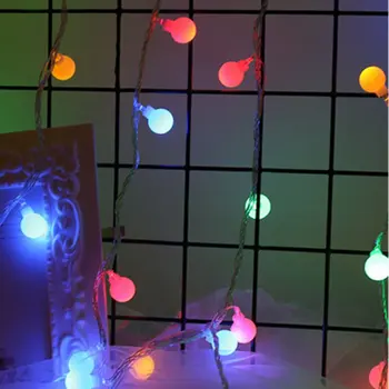 LED String Pasaku Gaiši Ziemassvētki Sniegpārslu Koku Ziemassvētku Puse Mājas Dekoru