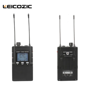 Leicozic UHF/PLL Stereo Bodypack Ausī Monitora Sistēma High-end Bezvadu Monitoringa Sistēmas monitora, auss, profesionālā audio