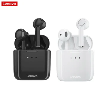 Lenovo QT83 TWS Bezvadu Bluetooth Austiņas Taisnība Bezvadu Bluetooth 5.0 Austiņas Ar Trokšņu Slāpēšanas HD Zvanu Earbuds
