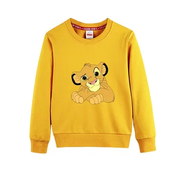 Lion King Bērniem Zēnu sporta Krekli Baby Toddler Meiteņu Drēbes 2020. Gadam Pavasara Rudens Gudrs garām Piedurknēm Modes augšu