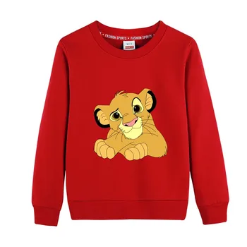 Lion King Bērniem Zēnu sporta Krekli Baby Toddler Meiteņu Drēbes 2020. Gadam Pavasara Rudens Gudrs garām Piedurknēm Modes augšu