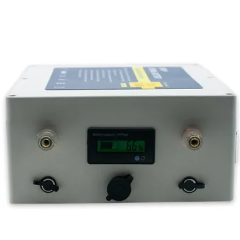 Litija akumulators 12v 100AH litija jonu akumulators iebūvēts BMS ar 10.A lādētāju inverter,elektromotoru laivu,golfa grozam