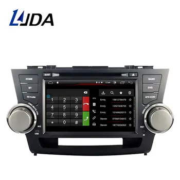 LJDA 2 Din Android 10 Auto DVD Atskaņotājs 