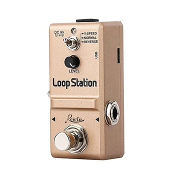 Ln-332S Loop Station Looper Efektu Pedālis Neierobežotu Overdubs 10 Minūtes Looping, 1/2 Laiku, Un Reverse