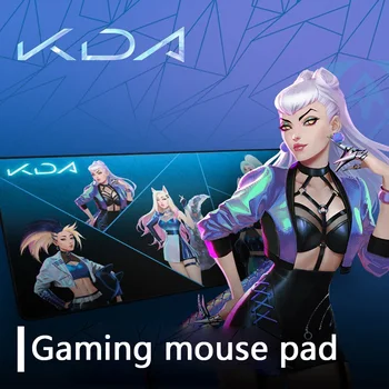 Logitech XL Gaming Mouse Mat KDA G840 Sadarbības Limited Edition Liela Galda Pelēm Pad Professional K/DA Spēļu Pele Spilventiņu Dāvanas