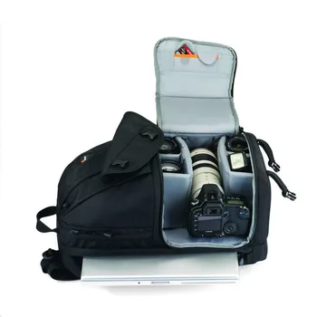 Lowepro Fastpack 350 Foto DSLR Kameras Soma Digitālajām SLR Backpack klēpjdatoru 15.4