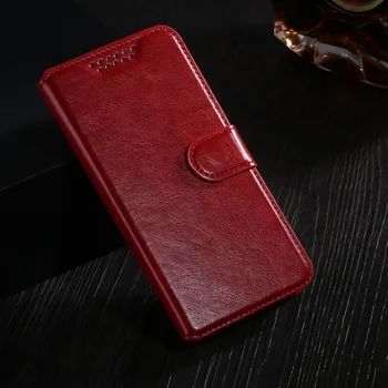 Luksusa Flip Case For HTC Desire 12S PU Leather Wallet Ādas Gadījumā HTC Desire 12+ D12 Vēlme 12 Plus Coque