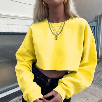 Lusofie Kaklasaites Krāsu Iespiests Ar Garām Piedurknēm Krekls Sievietēm Gadījuma Zaudēt Kultūru Top Sviedru Krekls Streetwear Rudens Hoodies Dāmas 2020