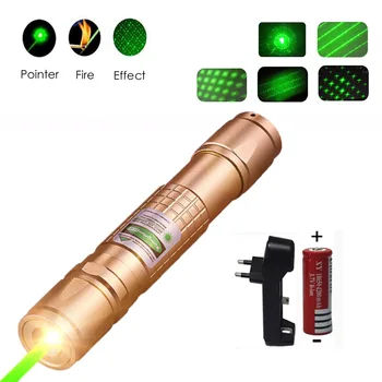 Lāzera rādāmkociņš lieljaudas medību zaļā lāzer taktiskā Lāzera redzes Pildspalvu 303 Dedzināšana laserpen Spēcīgs laserpointer lukturīti