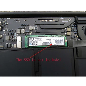 M taustiņu M. 2 PCI-e NVMe SSD Adaptera Karti par MACBOOK Air, Pro A1398 A1502 A1465 A1466 iMAC A1419 Mac mini 2013 2016 2017