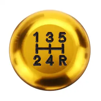 M12x1.25 Universal 5 Ātrumu Manuālā Pārnesumu Pārslēgšanas Poga Rīku Stick Shift Rokturi Pārslēdzēju Sviras Vāciņu, Alumīnija
