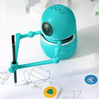 Magic Q Bildes Zīmēšanas Robots Rotaļlietas Izglītojošās Rotaļlietas Bērniem,Studentiem, Mācību Izdarīt Rīki Robots Puzzle Rotaļlietas angļu Versija