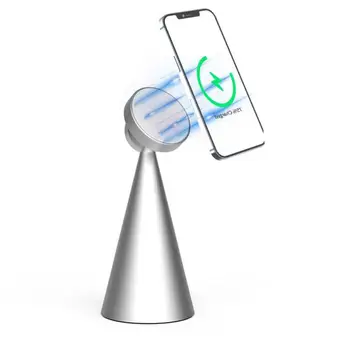 Magnētiskā Rakstāmgalda Tālrunis Stāvēt iPhone 12mini 12 Pro Max Bezvadu Lādētāju Turētājs Statīva Turētājs Home & Office