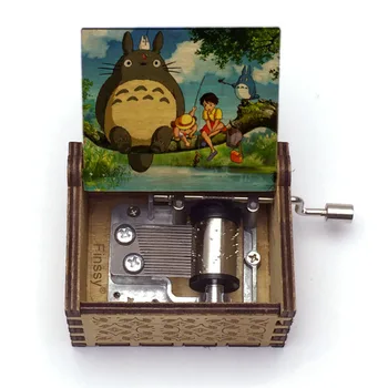 Mans Kaimiņš Totoro puses-ed music box tonari nav totoro Music Box Mūzikas Box Dāvanu Ziemassvētkos, Valentīna dienā, Dzimšanas dienā
