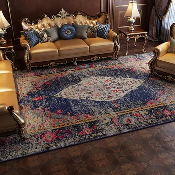 Maroka Vintage Etniskā Persiešu Stila Paklāja Dzīvojamā Istaba Guļamistaba Grīdas Paklājiem Paklāja Ziedu Neslīdoša Mājas Dekoru Amerikāņu Paklājos
