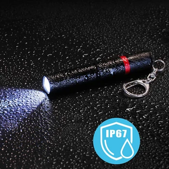 Mazo DIOŽU Lukturīti, XPE Ūdensizturīgu Pildspalvu Vieglo Portatīvo Avārijas Kempings Āra 3 Režīmi Mini Lāpu AAA Baterijas Darba Apgaismojums