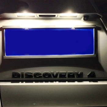 MAŠA 12V LED Auto numura zīme Gaismu Land Rover Freelander 2 Range Rover Sport Discovery 3 4 Auto Numura zīmes Lukturi