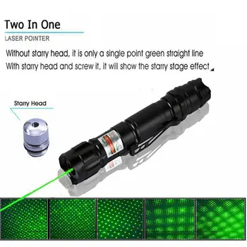 Medību Redzes Zaļā Lāzera Rādāmkociņš 1000m 5 mw, Zaļo Lāzeri Redzes Militāro Regulējams Fokuss Lāzer Pildspalvu izvēlēties Akumulatoru un Lādētāju