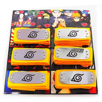 Melns Leaf Village Galvu komplekts Naruto Cosplay Kostīmu Kakashi Itachi akatsuki madara galvu Karikatūra Aksesuāri, Rotaļlietas, Dāvanas,
